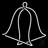 Wedding Bell Logo Neon Sign