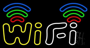 Wifi Multi Color Neon Sign