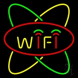 Wifi With Border Neon Sign