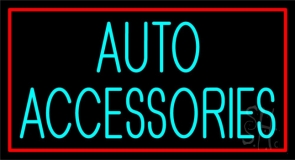 Auto Accessories Block 2 Neon Sign