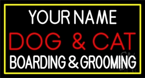 Custom Name Grooming 1 Neon Sign