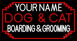 Custom Name Grooming Neon Sign