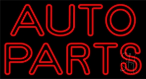 Double Stroke Auto Parts 1 Neon Sign