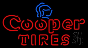 Double Stroke Cooper Tires 1 Neon Sign