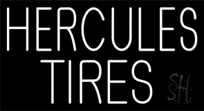 Hercules Tires 1 Neon Sign