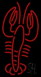 Lobster Red Logo Neon Sign
