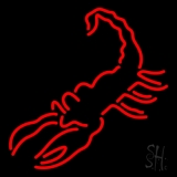 Scorpion Red Logo Neon Sign