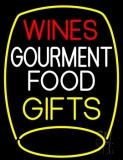 Wines Food Gifts Neon Sign