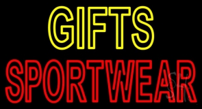 Yellow Gifts Red Sportswear Neon Sign