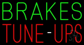 Brakes Tune Up Neon Sign