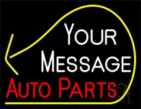 Custom Auto Parts Arrow 2 Neon Sign