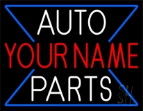 Custom Auto Parts Block 1 Neon Sign