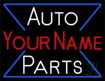 Custom Auto Parts Block 2 Neon Sign
