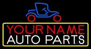 Custom Auto Parts Car Logo 3 Neon Sign