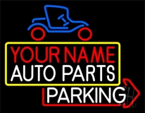 Custom Auto Parts Car Logo Neon Sign