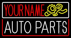 Custom Auto Parts With Logo Neon Sign