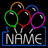 Custom Balloon Logo Neon Sign