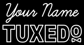 Custom Tuxedo Block Neon Sign