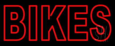 Double Stroke Bikes Neon Sign