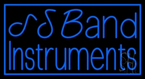 Blue Band Instruments Neon Sign