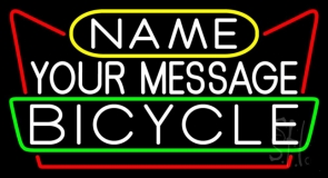 Custom Bicycle Block 1 Neon Sign