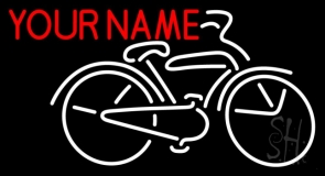 Custom Bicycle Logo 1 Neon Sign