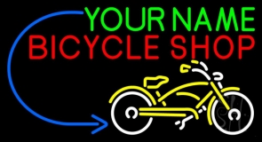 Custom Bicycle Shop 1 Neon Sign