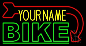Custom Bike Green Line 2 Neon Sign