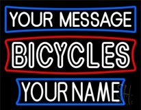 Custom Double Stroke Bicycle Neon Sign