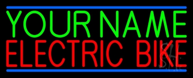 Custom Electric Bike 1 Neon Sign