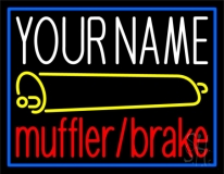 Custom Muffler Brake Neon Sign