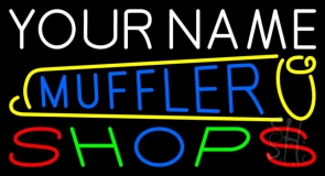 Custom Muffler Shop 2 Neon Sign