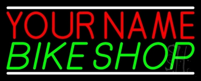 Custom Name Bike Shop 1 Neon Sign
