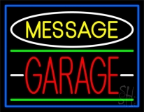 Custom Red Garage 1 Neon Sign