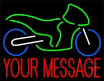 Custom Street Bike Neon Sign