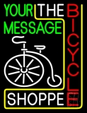 Custom The Bicycle Shoppe Neon Sign