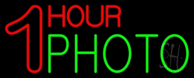 One Hour Photo Neon Sign