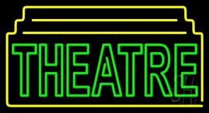 Red Theatre Neon Sign