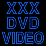 Xxx Dvd Video Neon Sign