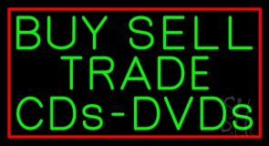 Buy Sell Trade Cds Dvds Block 1 Neon Sign