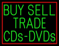 Buy Sell Trade Cds Dvds Block 2 Neon Sign