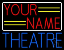 Custom Blue Theatre Neon Sign