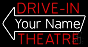 Custom Drive In Theatre Neon Sign