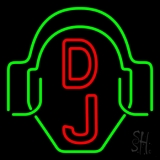 Dj Logo 1 Neon Sign