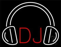 Dj With Logo 4 Neon Sign