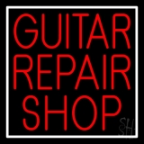Guitar Repair Shop Neon Sign