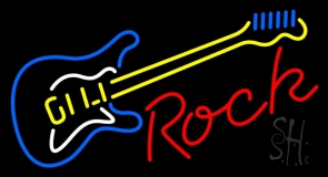 Logo Of Guitar 2 Neon Sign