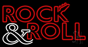 Rock And Roll Neon Sign