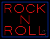 Rock N Roll Block 1 Neon Sign