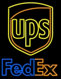 Ups Fedex Neon Sign